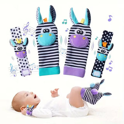 Baby Sensory Socks and Wrist Rattles