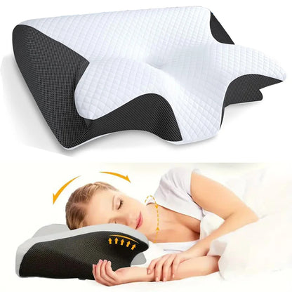 Ergonomic Relief Pillow with Free Case